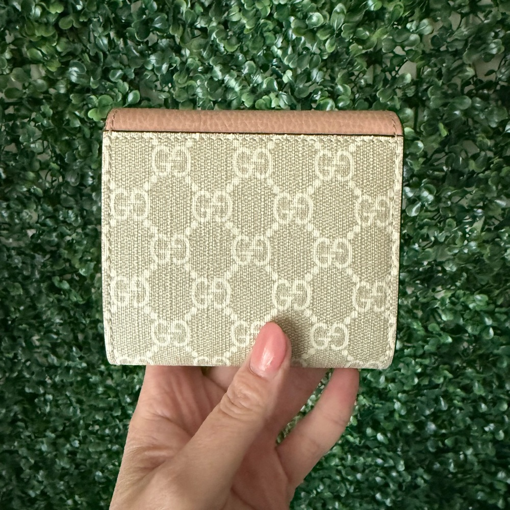 Gucci Pink and Beige Women's Wallet Authentic FINAL PRICE - Picture 6 of 11